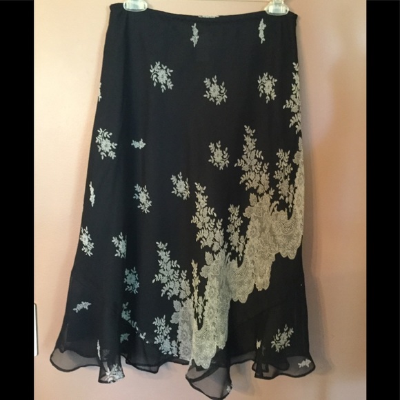 Notations Embroidered Skirt-Waist 34